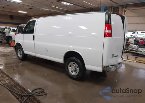 2020 Chevrolet Express Cargo Rwd 2500 Regular Wheelbase Wt z USA, uszkodzony, nr VIN 1GCWGAFP5L1266659